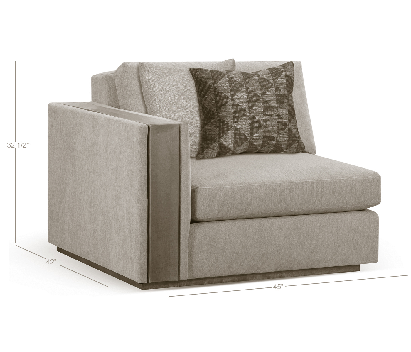 Hamilton LFT Arm Sectional