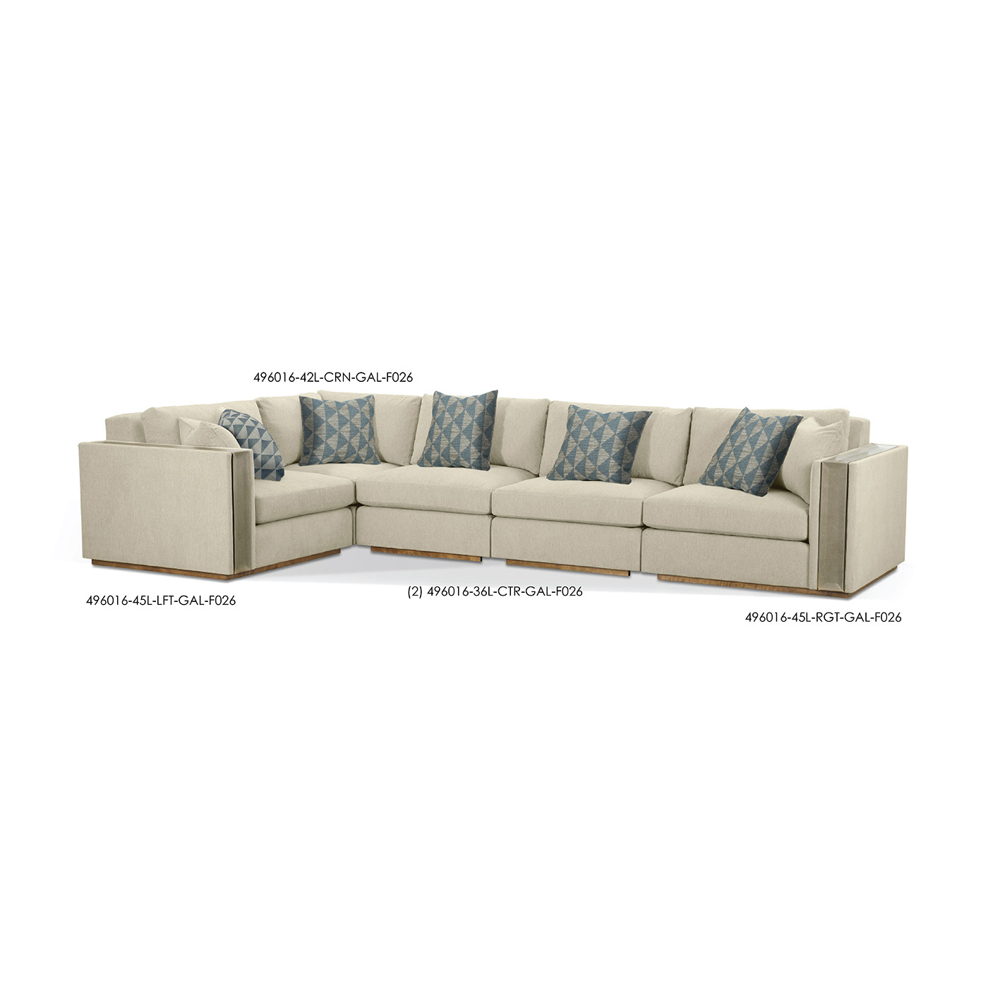 Hamilton Armless Sectional