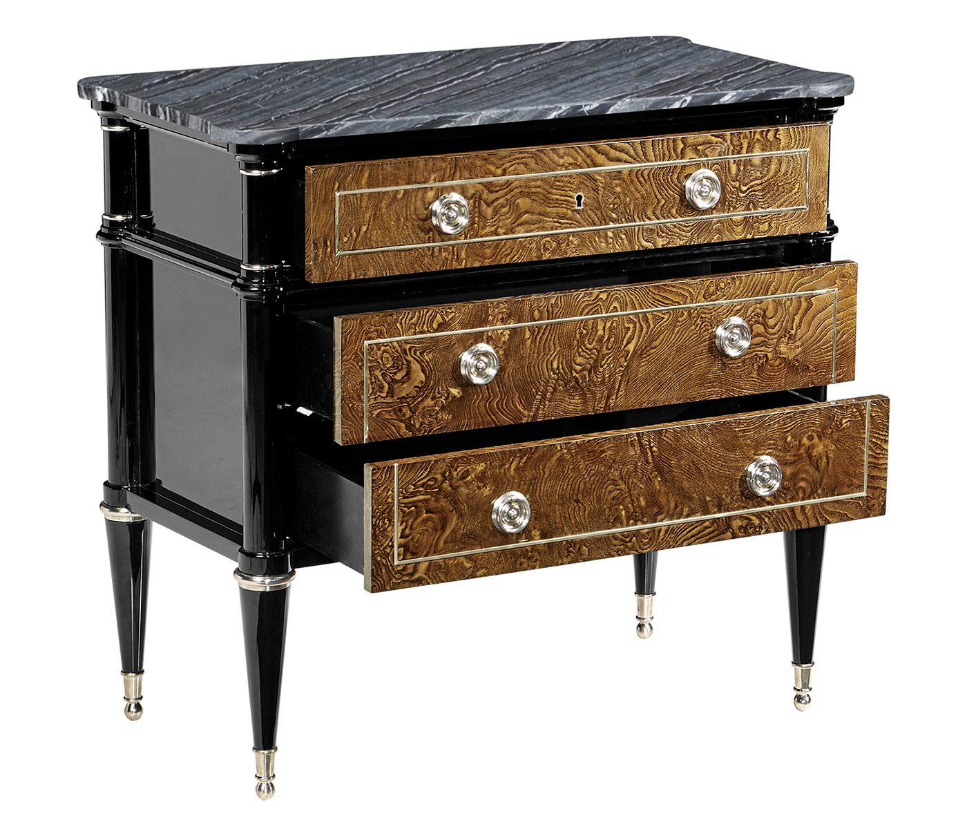 Madison Nightstand with Marble Top
