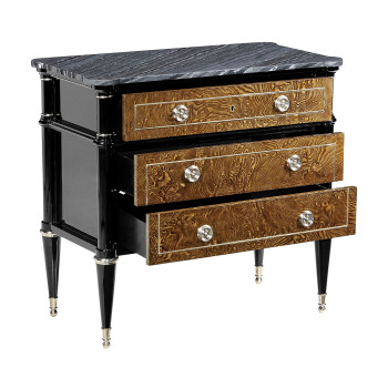 Madison Nightstand with Marble Top