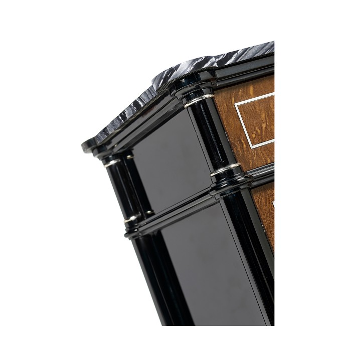 Madison Nightstand with Marble Top