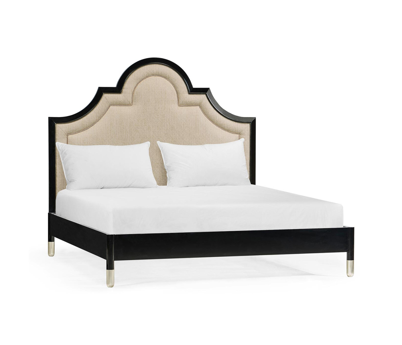 Madison Piano Black Cali King Bed