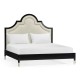 Madison Piano Black Cali King Bed