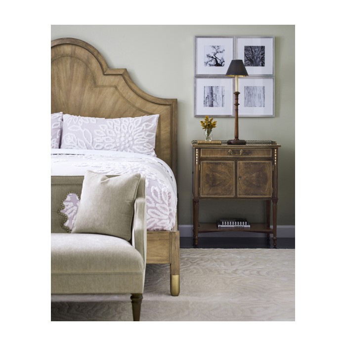 Madison Piano Black Cali King Bed