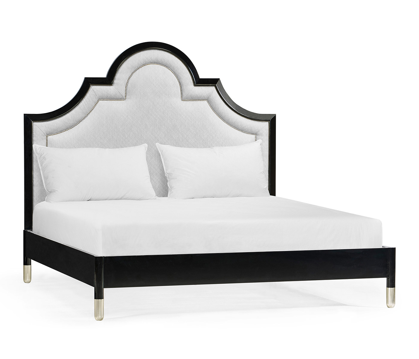 Madison Piano Black Cali King Bed