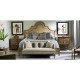 Madison Piano Black Cali King Bed