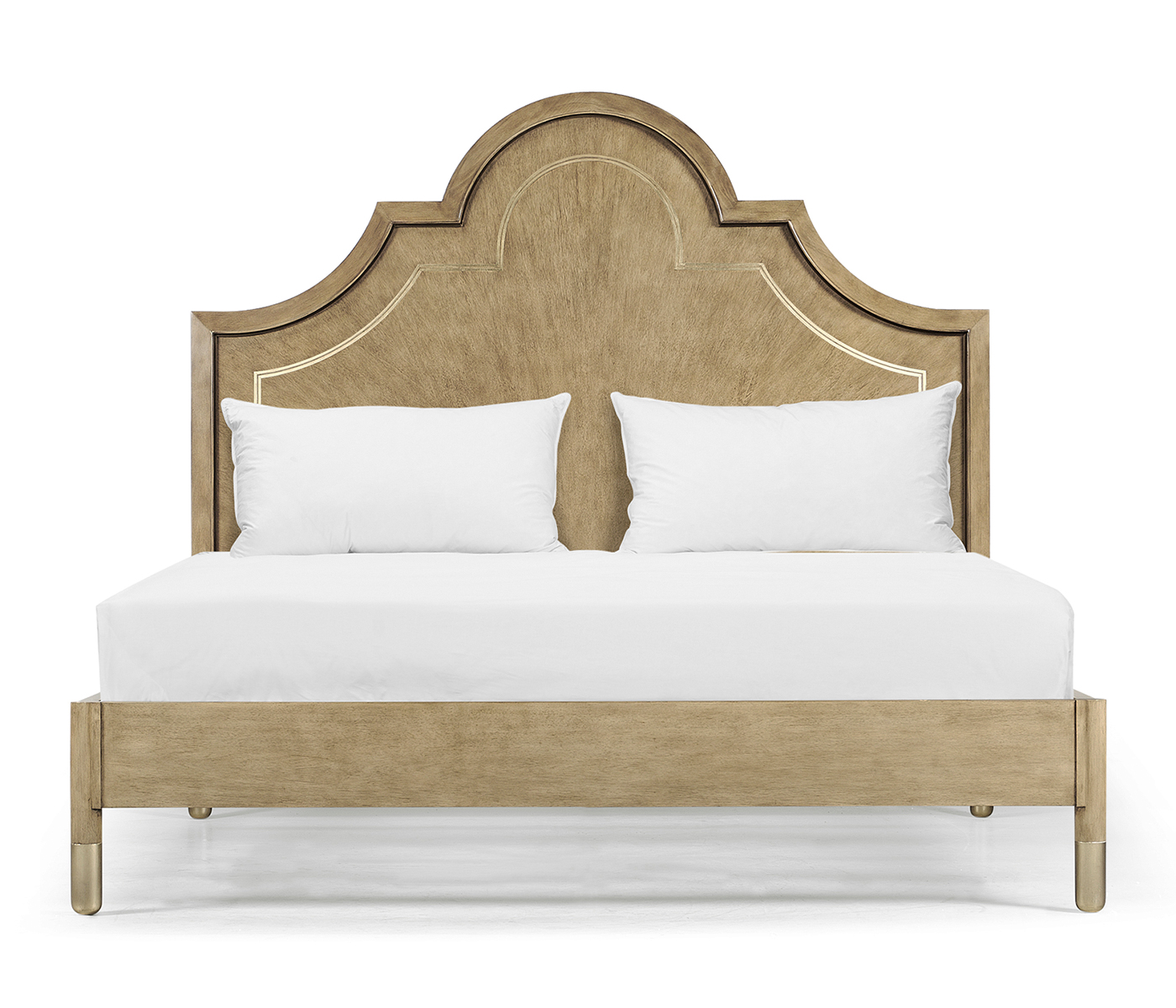 Buckingham Bleached Walnut Cali King Bed