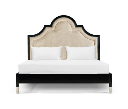 Madison Piano Black UK King Bed