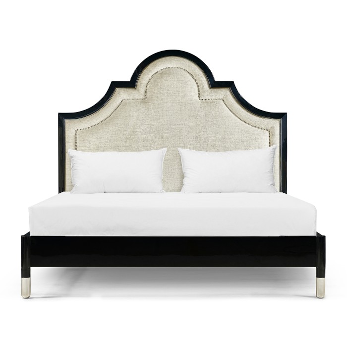Madison Piano Black UK King Bed