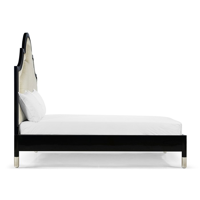 Madison Piano Black UK King Bed
