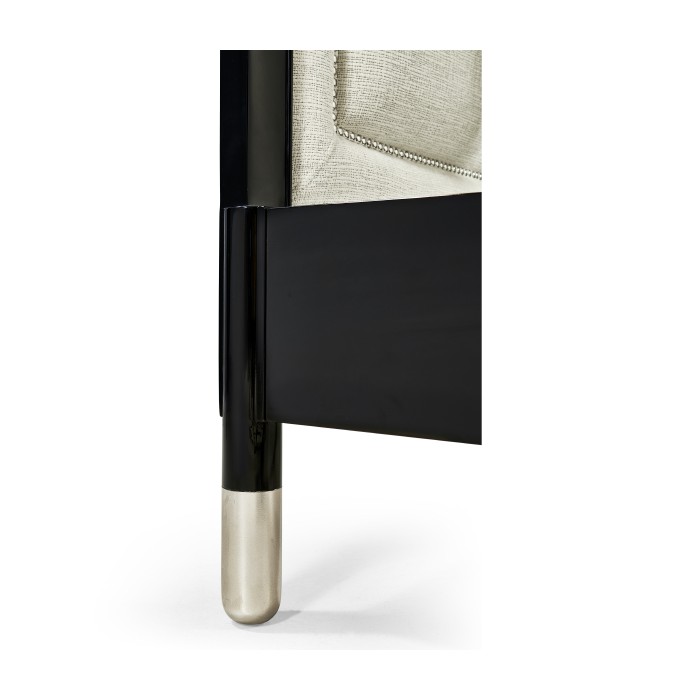 Madison Piano Black UK King Bed