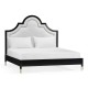 Madison Piano Black UK King Bed