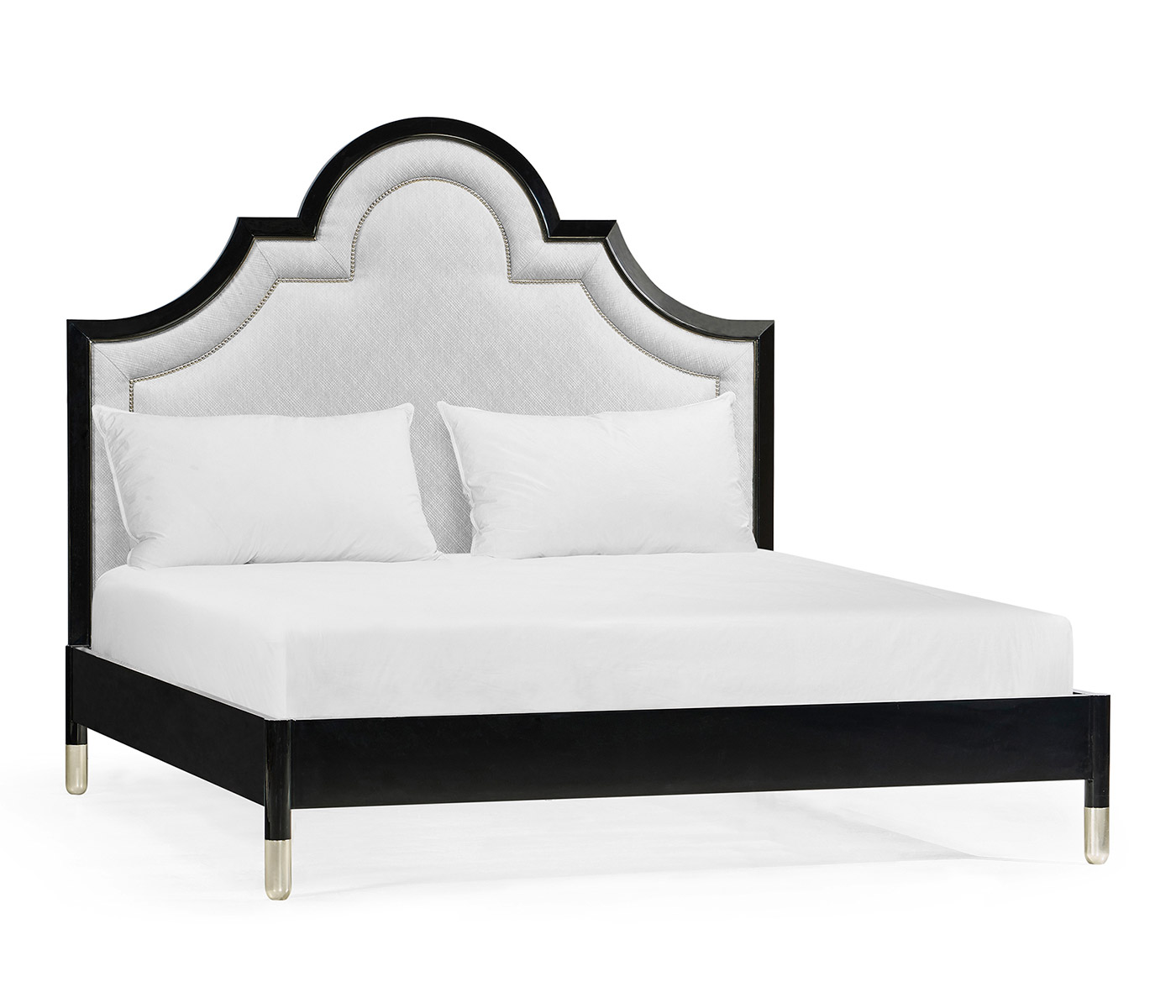 Madison Piano Black US King Bed