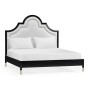 Madison Piano Black US King Bed