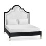 Madison Piano Black US Queen Bed