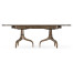 Rectangular Bleached Mahogany Extending Dining Table 93