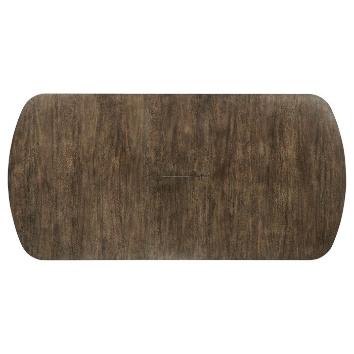 Rectangular Bleached Mahogany Extending Dining Table 93