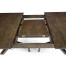 Rectangular Bleached Mahogany Extending Dining Table 93