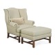 Buckingham Wing Ottoman
