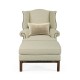 Buckingham Wing Ottoman