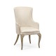 Rounded Rivoli Walnut Dining Arm Chair