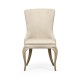 Rounded Rivoli Walnut Dining Side Chair