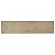 Rivoli Walnut & White Stainless Steel Entertainment Unit
