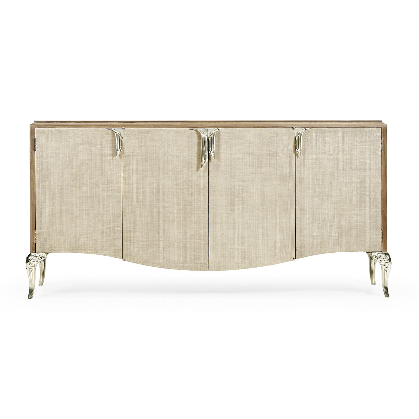 Rivoli Walnut & Champagne Credenza