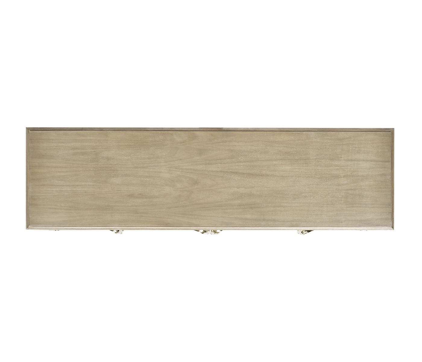 Rivoli Walnut & Champagne Credenza