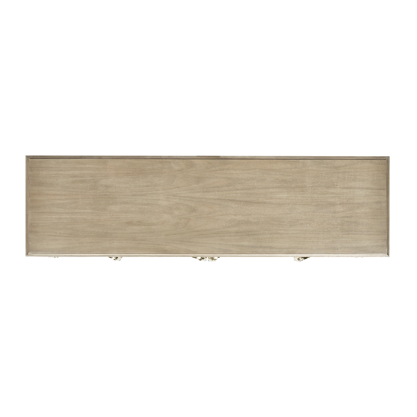 Rivoli Walnut & Champagne Credenza