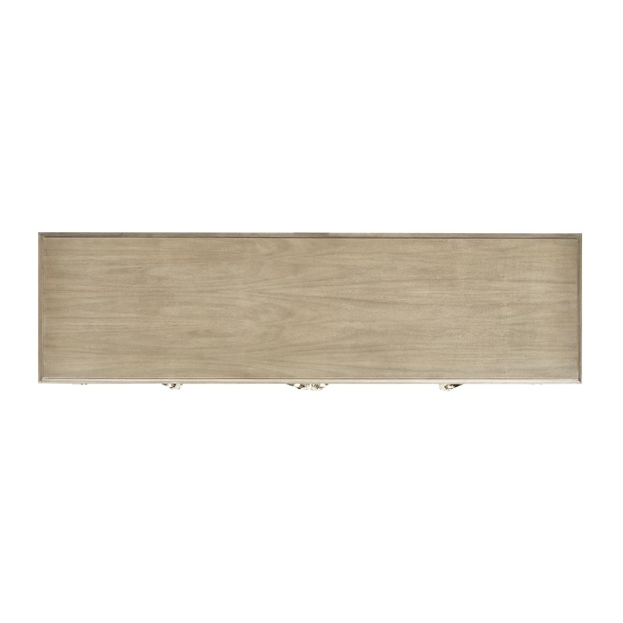 Rivoli Walnut & Champagne Credenza