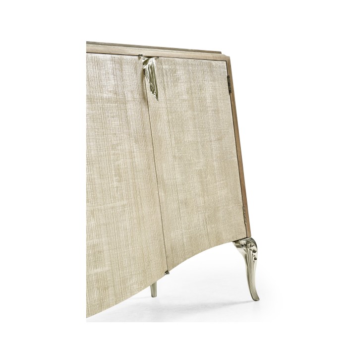 Rivoli Walnut & Champagne Credenza