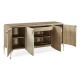 Rivoli Walnut & Champagne Credenza