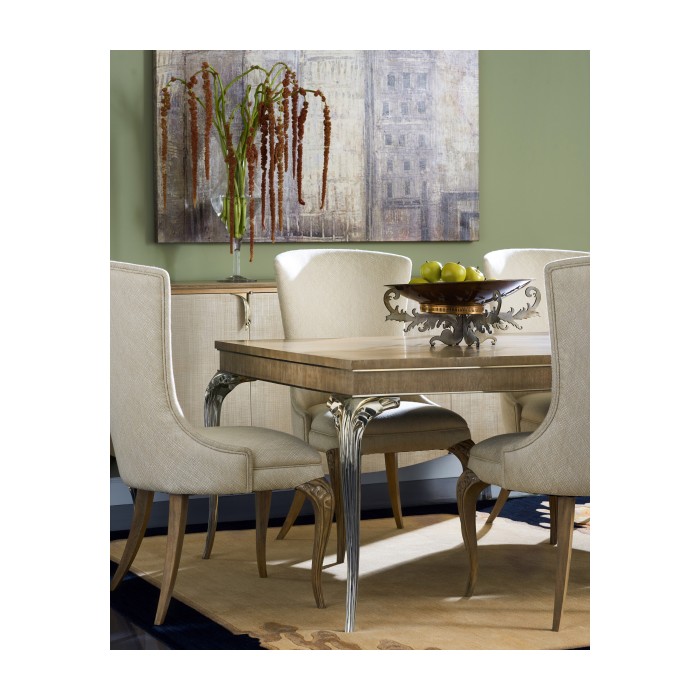 Rivoli Walnut & Champagne Credenza