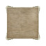 Square Rivoli Walnut & White Stainless Steel Lamp Table
