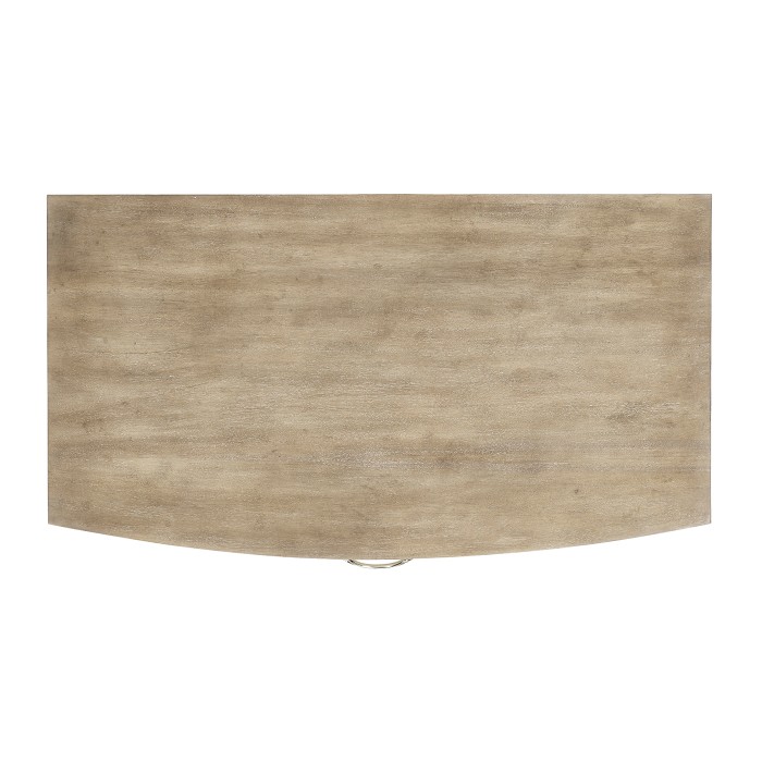 Rivoli Walnut & Champagne Nightstand