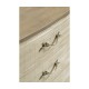 Rivoli Walnut & Champagne Nightstand