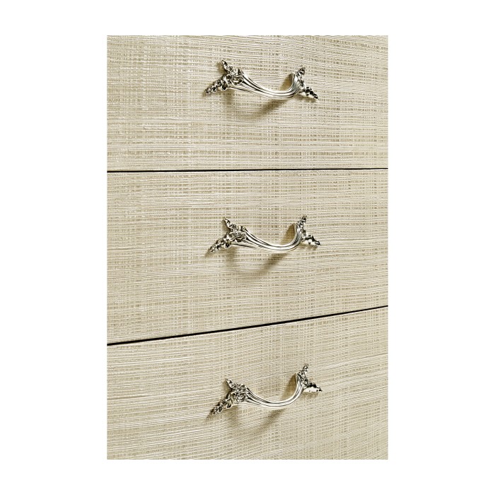 Rivoli Walnut & Champagne Nightstand