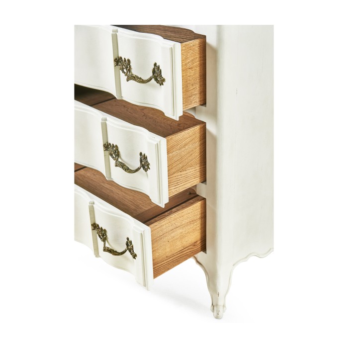 Ephemeris French Drawer Chest - Antique White