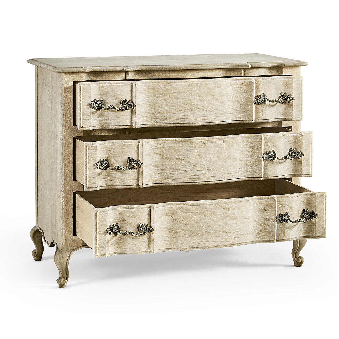 Ephemeris French Drawer Chest - Stripped Oak
