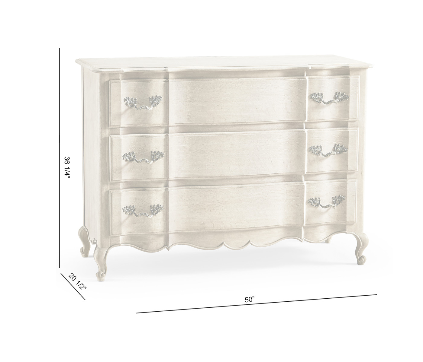 Ephemeris French Drawer Chest - Stripped Oak