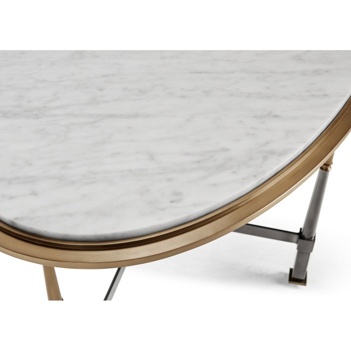 Hamilton Oval Cocktail Table