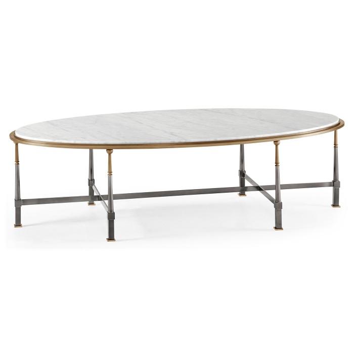 Hamilton Oval Cocktail Table