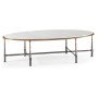 Hamilton Oval Cocktail Table