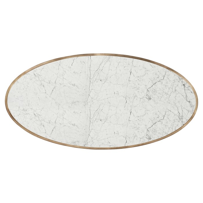 Hamilton Oval Cocktail Table