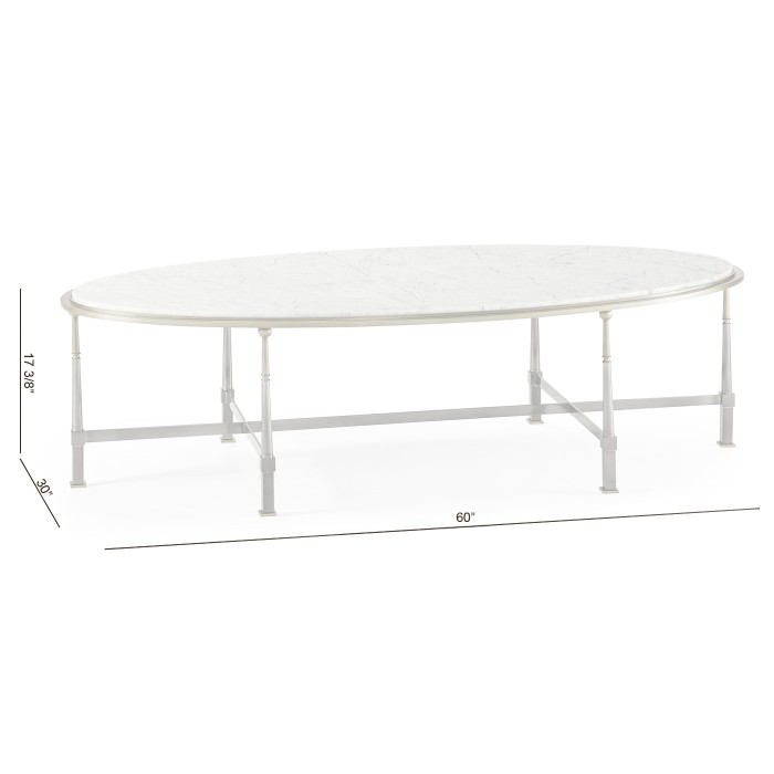 Hamilton Oval Cocktail Table