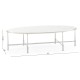 Hamilton Oval Cocktail Table