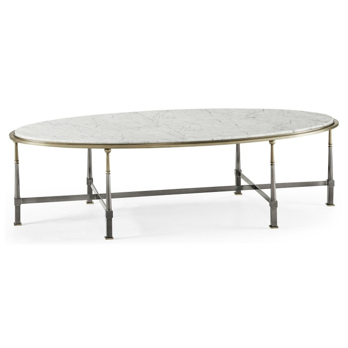 Hamilton Oval Cocktail Table