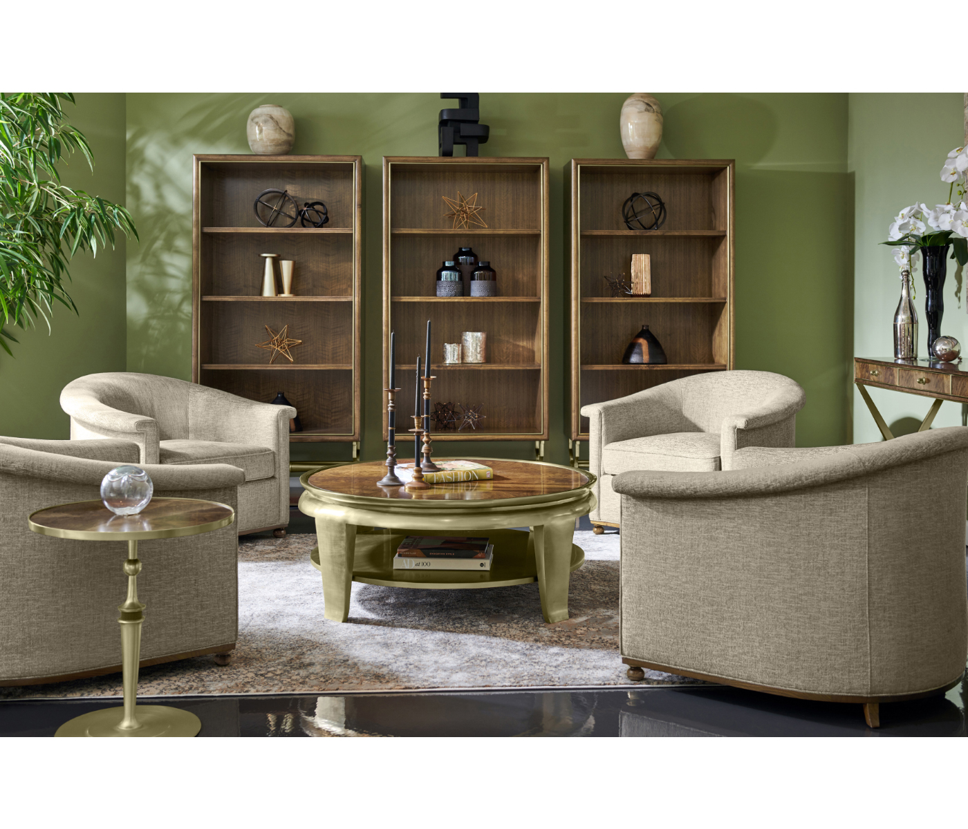 Barcelona Round Cocktail Table