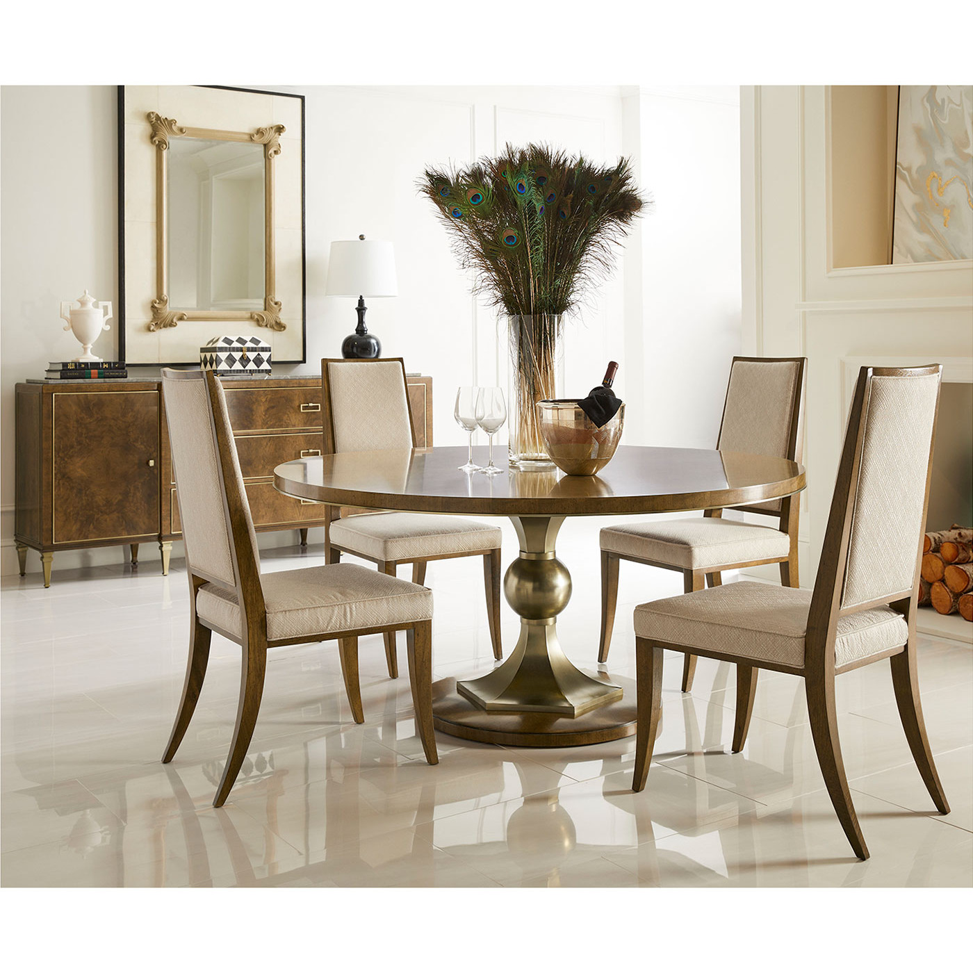 Barcelona Round Dining Table 64